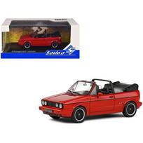 Solido Modeliukas 1/43 1992 Volkswagen Golf I cabrio sportline, red (yra Sandėlyje)