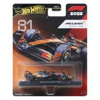Hot Wheels Premium Formula 1 Modeliukas McLaren F1 model #81 Oscar Piastri, orange/black (yra Sandėlyje)