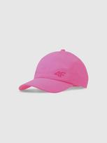 Strapback kepurė su snapeliu mergaitėms - raudona