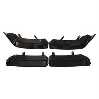 MP Car Front Bumper Lip Spoiler For BMW G60 G61 520d 530e 550e i5 M60 2023 2024 Splitter Body Kit Exterior Guard Decoration Gloss Black