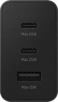 SAMSUNG EP-T6530NBE travel charger | 65W | USB-C, USB-A | black