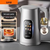 SUPOR 1.7L Smart Electric Kettle with Real-time Temp Display