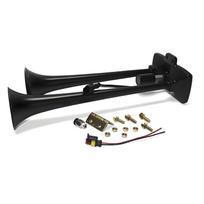 Universal Dual Air Horn Trumpet Super Loud Car Air Horn Train Auto Truck Boat Horn For Auto Sound Signal 12V/24V 24V