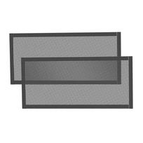 2/4pcs Magnetic Vent Filters Screen Covers Black Mesh Guard Balanced Air Circulation Tools For Wall Floor Ceiling Vents Parts