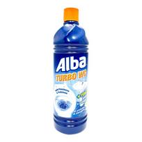Alba tualeto valymo gelis, Valymui ir dezinfekcijai, Be baliklio, Vandenyno gaivumo kvapo. 1000ml