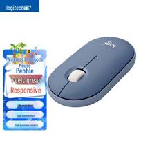 Logitech Pebble M350 Silent Wireless Bluetooth Mouse mėlyna