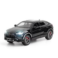 1/24 Alloy Lamborghini URUS Bison Model Car, Cool Sound and Light, Exquisite Desktop Ornaments, The Best Collection for Car Model Enthusiast juoda