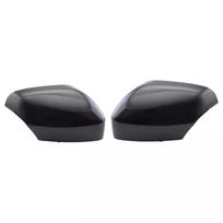 For Volvo XC70 2008-2012 XC90 2007-2014 Car Replacement Rearview Side Mirror Cover Wing Cap Exterior Case Trim Accessories Parts Gloss Black