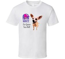 Yo Quiero Taco Bell Čihuahua Įsimintiniausias Reklamos Sloganas Marškinėliai Vyrams Moterims T-shirt Viršus M