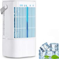 Powerful Ultrasonic Air Cooler Energy USB 900ML Large Compact 10W Desktop Fine Ice Spray Mini Mini Air LED for Heatstroke Prevention (2025 Model,