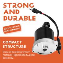 AA-Brake Booster Pump Motor For Mitsubishi Pajero Montero Brake Booster Pump MR569728 MN102843 juoda