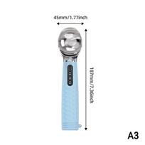2600mAh 3 Speed Electric Ice Cream Scoop Rechargeable Nonstick Warming for Professional Kitchens A3