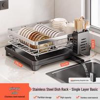 Stainless Steel Countertop Dish Drying Rack