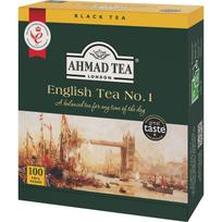 Ahmad Tea English No.1 maišeliai 100 individualiai supakuoti juodosios arbatos didelės talpos komerciniam naudojimui