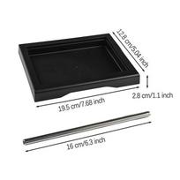 Lašų padėklo rinkinys su OPV spyruoklėmis Gaggia Classic Pro 6/9/12 barų dizainui 2-piece set black
