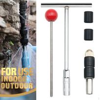 Ppr Pipe Water Stop Needle with Rubber Cap Wrench, Durable , Plug, Melt Fits 25PPR Pipe gray