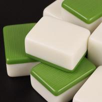 Rankų darbo tuščia mahjong plytelė, viena pakeičiama, dekoratyviniai vaikų konstravimo kaladėlės, negraviruotas mahjong rinkinys, lengvas kelionėms
