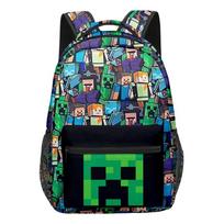 (13) Minecraft Kuprinė Dvipusė Kuprinė Vaikams Dovana 1