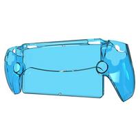 Transparent Protection Cover Shell For Sony PlayStation Portal Controller Anti-Scratch PC Shell Protective Case For PS5 Console mėlyna
