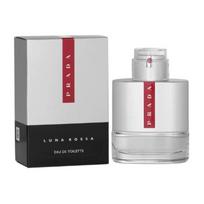 Prada Luna Rossa Red Moon Men's Perfume Citrus Aromatic Fragrance Eau de Toilette EDT // 100ml raudona