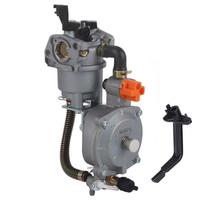 Generator Dual Fuel Carburetor LPG NG Conversion Kit Fits For GX160 2KW 168F 2.8KW GX200 170F Manual Chokes sidabras