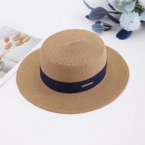 Korėjietiško stiliaus moteriška vasarinė šiaudinė skrybėlė su plačiu kraštu, apsauga nuo UV spindulių, elegantiškas prancūziškas fedora, paplūdimio skrybėlė nuo saulės, reguliuojama, kelionėms 54-58CM white
