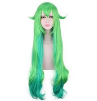 Anime 100CM Moteriškas Cosplay Perukas Fėjų Ragana Lulu Ilgas Perukas Cosplay Kostiumas Soraka Žvaigždė Karščiui Atsparus Sintetinis Plaukas 95-100cm žalia
