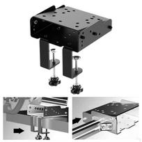 Gaming Race Wheel Desk Bracket Easy Installation Portable Professional Adjustable Sturdy Metal