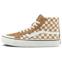Vans Sk8-Hi Aukštakulniai Skate Batai Unisex Sportbačiai Ruda Balta VN0A4BX7TBN 41