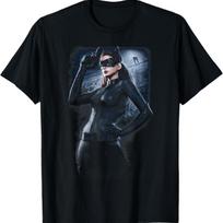 Batman Dark Knight Rises Catwoman Out on the Town T-Shirt S juoda