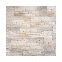 Fasado plytelės 38,5x13cm dekoratyvinis gipsinis akmuo smėlio spalvos 0,45m2