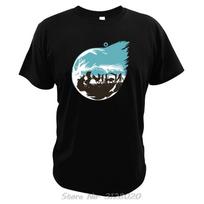 Final Fantasy T Shirt VII The 4 Heroes Of Light Cloud Tifa Tshirt Aerith Barett Cait Funny Game Fellowship Of Fantasy T-shirt... 5XL įvairiaspalvis