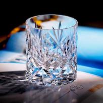 Collection Level K9 Crystal Whiskey Cup Shiny Whisky Tumbler High-Grade Old Fashion Rock Glass Heavy Boss Wine Glasses Gift Box 201-300ml gryna