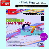 Double Happiness 652 Table Tennis Pips-Out Rubber Dragon Shadow C7 Single Sheet