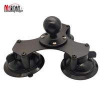 3U Film & TV Equipment Bracket: Tablet Stand with 1.5-inch Ball Head Vacuum Suction Cup. 205x205x97 mm