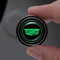 AAQW1 4PCS Car Door Shock Stickers Absorber Soundproof Buffer Badge for Cadillac ATS BLS CT4 CT6 SLR SLS SRX XT4 XT5 Escalade DTS