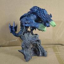 Stunning Anime Monster Hunter Cfb Shattered Dragon Poseable Pvc Statue Model 16cm