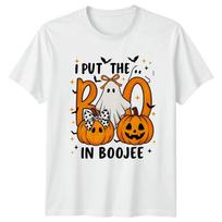 I Put The Boo In Unisexs TShirt Funny Ghost Pumpkin Halloween Halloween Gift S