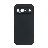Liquid Silicone Case for Google Pixel 6 6A 7 7A 8 8A 9 9A 10A 10 Pro XL Black Matte Shockproof Soft Cover Case Google Pixel 10 juoda