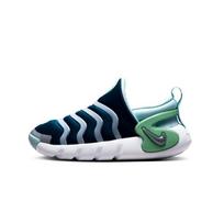 Nike Dynamo Go SE PS Valerian Blue Enamel Green Kids Sneakers Glacier-Blue Metallic-Silver DV0546-400 35