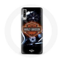 Coque pour Samsung Galaxy A50 Harley Davidson Compagnie automobile logo