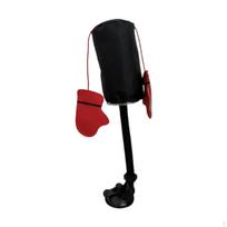 Cat Punching Bag Toy with Gloves Kitten Toy,Indoor Cats,Creative Play Gym Cats Boxing Toy, black