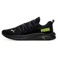 Puma Softride One4all Comfortable Shock Absorbing Breathable Lightweight Low Top Running Shoes Men sneaker Black Green 377671-12 44