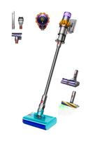 „Dyson V15s Detect Submarine™“ belaidis drėgnojo ir sausojo valymo dulkių siurblys („Yellow“/„Nickel“)