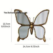 Retro Distressed Resin Dragonfly Pendant: Creative Butterfly Wall Decoration