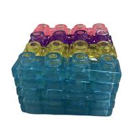 Toy Squishy Jelly Building Blocks Soft Stretchy Sensory Toys For Kids Teens Perfect For Party Playroom Table Decor Birthday Gift