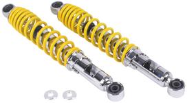 Special Parts Takegawa Rear Shock Set of for Super Cub Part Number Absorber, Yellow, 2, 110, 06-04-0166