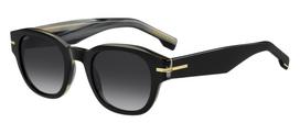 Akiniai nuo saulės HUGO BOSS BLACK vyrams BOSS1717SQF6 (Lęšis/tiltelis/auselė) 48/24/150 mm | BOSS1717SQF6 | 197737057060