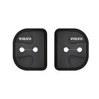 AAAZS1 Volvo Car Silicone Door Lock Cover Shock Absorber Protective Sticker for Volvo Rdesign Polestar AWD V50 S60 XC60 S40 XC40 XC90