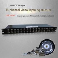 16-Channel BNC Video Surge Protector for AHD CVI TVI CVBS Surveillance Systems Yes